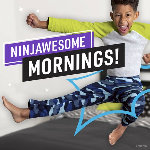 Pampers Ninjamas Pyjama Pants Girls, 9 Nappy Pants, 8-12 Years, 27-43kg  thumbnail 9
