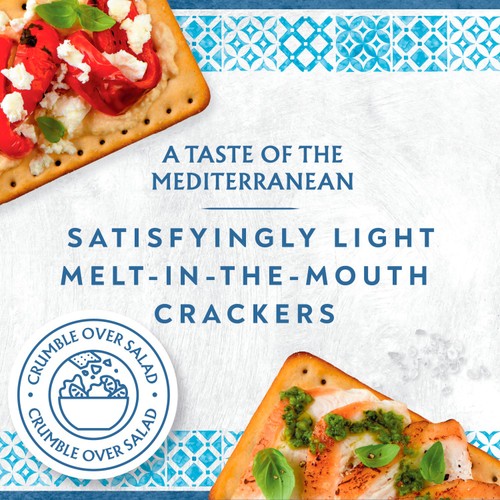 Jacob's Mediterranean Pinch of Salt Crackers Multipack thumbnail 5