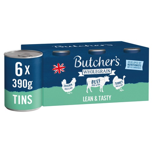 Butcher's Lean & Tasty Low Fat Dog Food Tins  thumbnail 2