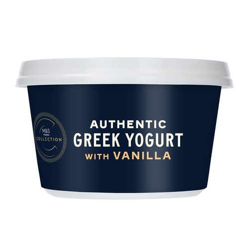 M&S Collection Greek Yogurt With Vanilla