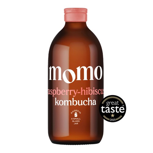 MOMO Kombucha Organic Raspberry Hibiscus