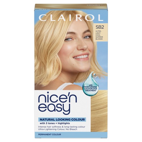Clairol Nice'n Easy Hair Dye Ultralight Cool Summer Blonde