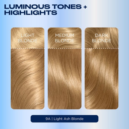 Clairol Nice'n Easy Hair Dye, 9A Light Ash Blonde thumbnail 3