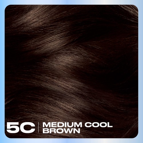 Nice n Easy Hair Dye Medium Cool Brown 5C thumbnail 6