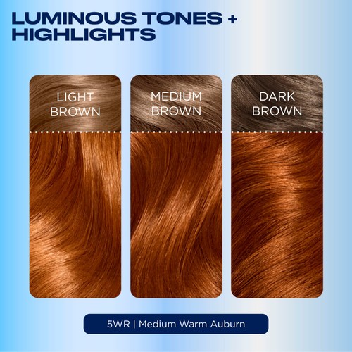 Clairol Nice'n Easy Hair Dye, 5WR Medium Warm Auburn thumbnail 3
