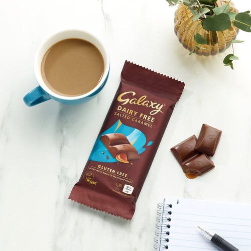 Galaxy Vegan Dairy Free Salted Caramel Chocolate thumbnail 2