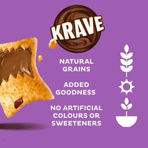 Kellogg's Krave Milk Chocolate Breakfast Cereal thumbnail 3