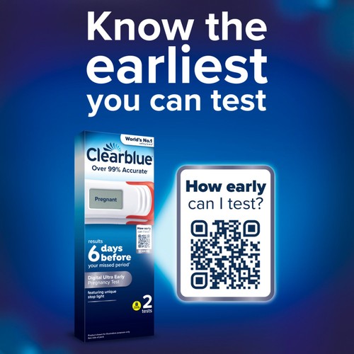 Clearblue Digital Ultra Early Pregnancy Tests thumbnail 6