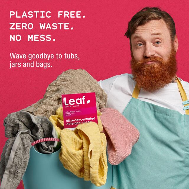 Wash with Leaf Non Bio Laundry Sheets 50 thumbnail 7