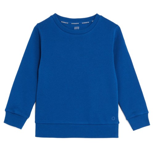 M&S GOODMOVE Unisex Regular Fit School Sweatshirt, 5-6 Years, Royal Blue
