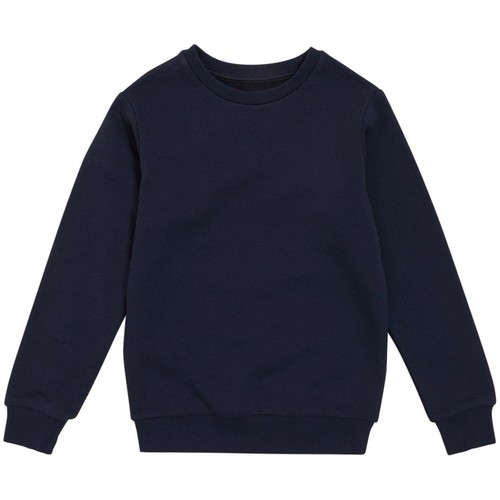 M&S Unisex Regular Fit School Sweatshirt, 3-4 Years, Navy