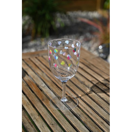 Beau & Elliot Mini Confetti Decorated Wine Glass thumbnail 2