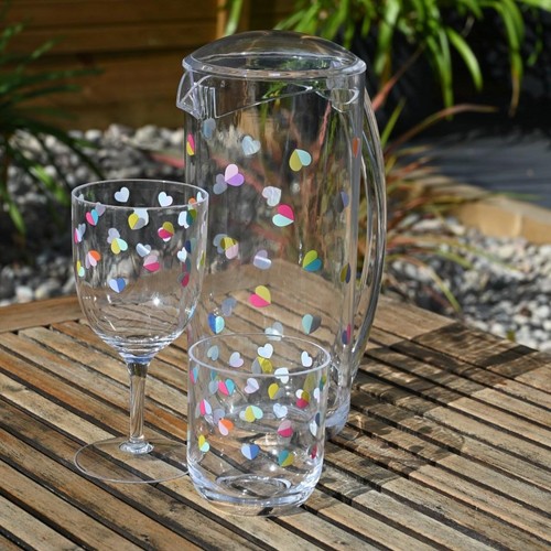 Beau & Elliot Mini Confetti Decorated Wine Glass thumbnail 3