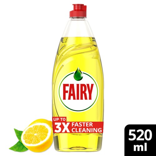 Fairy Platinum Quickwash Lemon Washing Up Liquid thumbnail 2