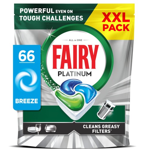 Fairy Platinum Dishwasher Tablets Breeze thumbnail 2