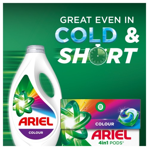 Ariel Colour 4in1 Pods Washing Liquid Capsules 50 Washes thumbnail 3