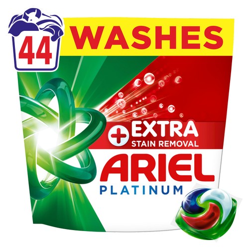 Ariel Platinum Stain Removal All-in-1 Pods Washing Capsules 44 Washes