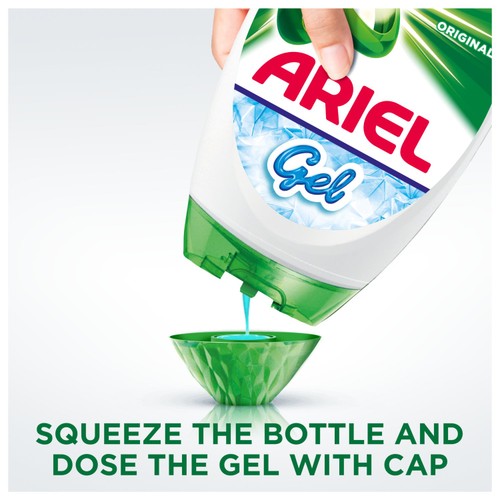 Ariel Original Bio Washing Liquid Gel 64 Washes thumbnail 5