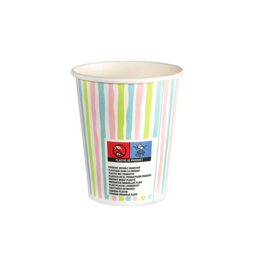 Multi Stripes Party Cups thumbnail 2