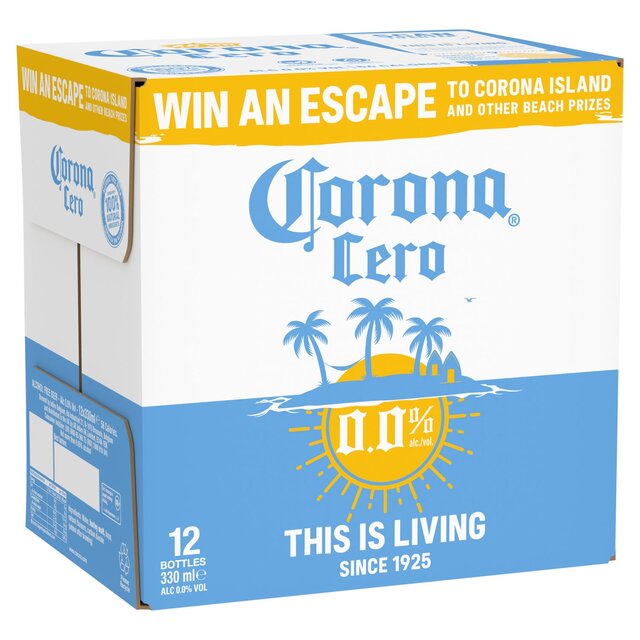 Corona Cero Alcohol-Free Lager Beer Bottles thumbnail 2