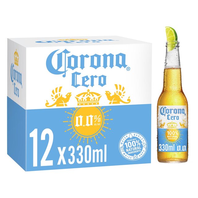 Corona Cero Alcohol-Free Lager Beer Bottles thumbnail 4