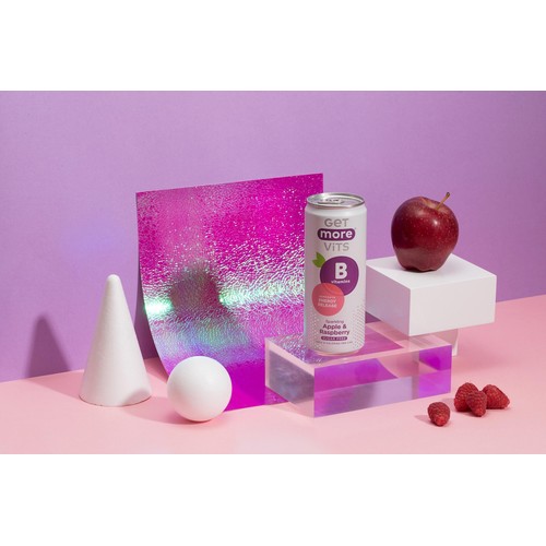 Get More B Vitamins Sparkling Apple & Raspberry thumbnail 2