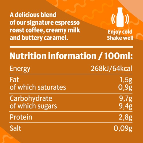 Starbucks Frappuccino Caramel Flavoured Milk Iced Coffee thumbnail 3