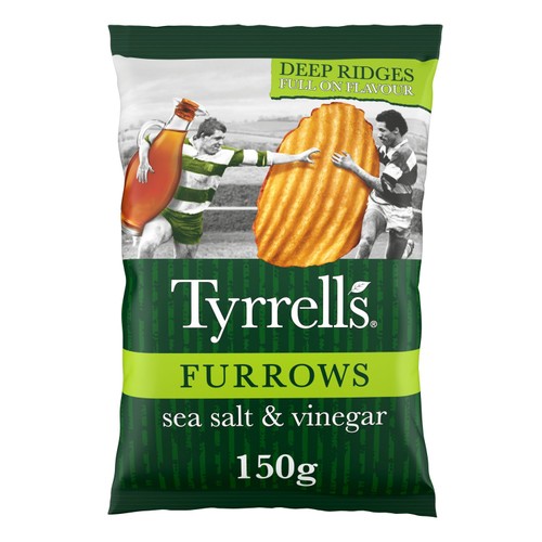 Tyrrells Sea Salt & Vinegar Sharing Crisps