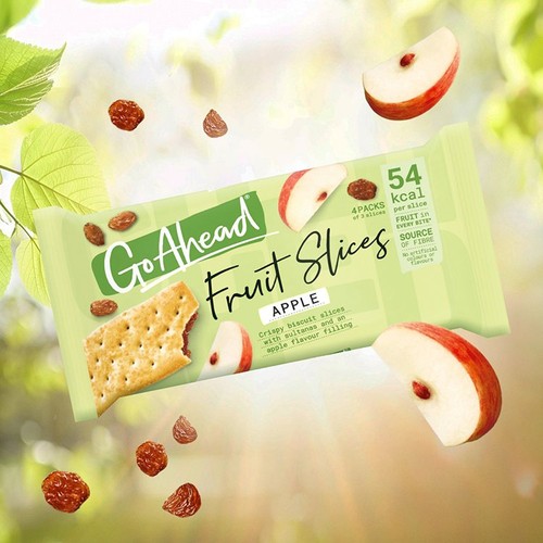 Go Ahead Apple Crispy Fruit Slices Snack Bars Multipack thumbnail 3
