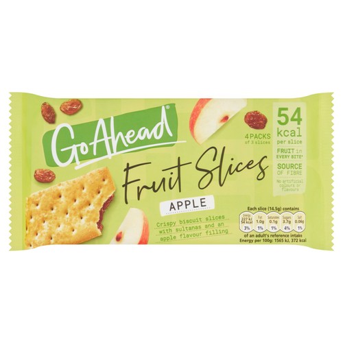 Go Ahead Apple Crispy Fruit Slices Snack Bars Multipack thumbnail 5