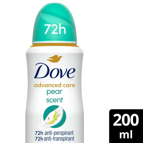 Dove Advanced Antiperspirant Deodorant Pear & Aloe Vera Aerosol