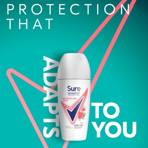 Sure Women 72hr Nonstop Antiperspirant Deodorant Roll On Uplifting & Fresh thumbnail 8