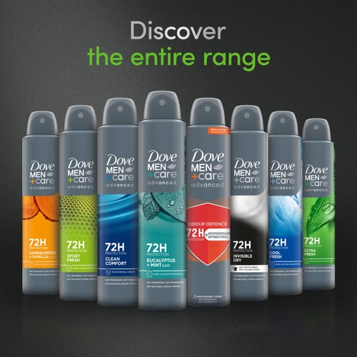 Dove Men+Care Advanced Antiperspirant Deodorant Invisible Dry thumbnail 7
