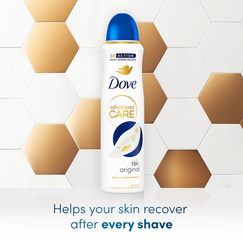 Dove Women Original Advanced Antiperspirant Deodorant Aerosol thumbnail 2