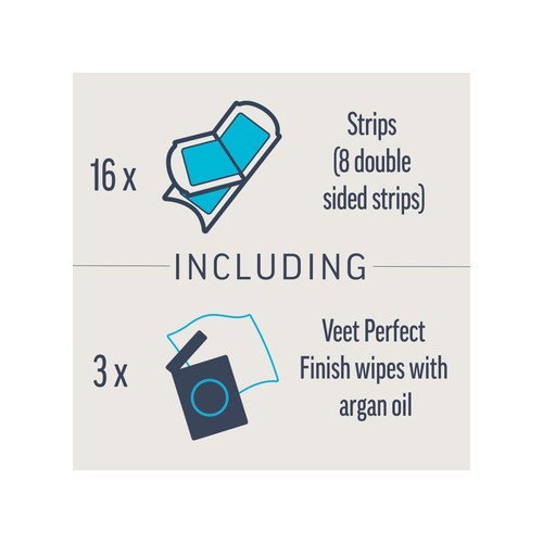 Veet Expert Wax Strips Bikini & Underarm Sensitive thumbnail 8