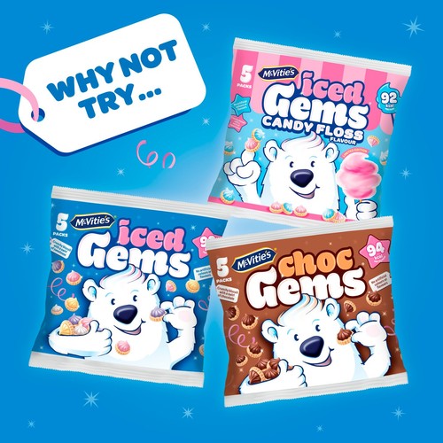 McVitie's Iced Gems Biscuits Multipack thumbnail 3