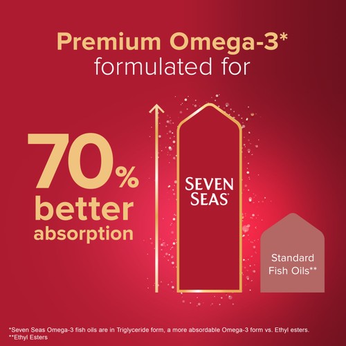 Seven Seas Omega-3 & Multivitamins Man 50+ thumbnail 6