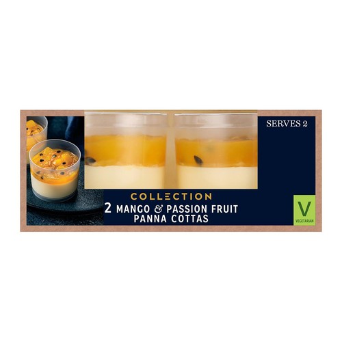 M&S Collection Mango & Passion Fruit Panna Cotta