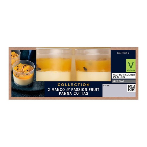 M&S Collection Mango & Passion Fruit Panna Cotta thumbnail 3