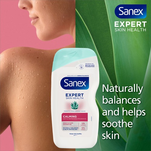 Sanex Agave Calming Shower Gel Body Wash thumbnail 2