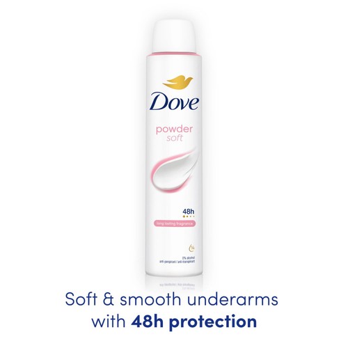 Dove Women Antiperspirant Deodorant Powder Aerosol thumbnail 5