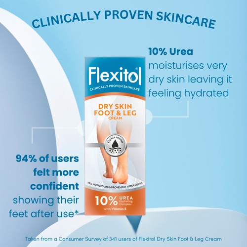 Flexitol Intensely Nourishing Foot Cream thumbnail 4