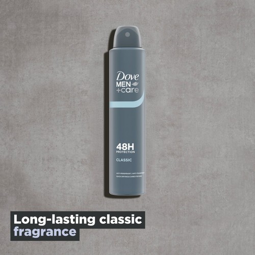 Dove Men+Care Antiperspirant Deodorant Classic Aerosol thumbnail 2