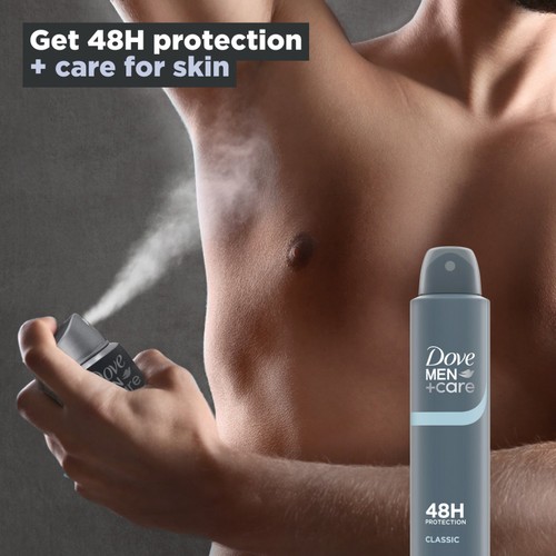 Dove Men+Care Antiperspirant Deodorant Classic Aerosol thumbnail 3