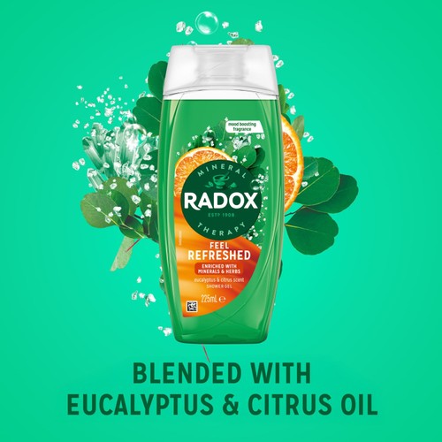 Radox Feel Refreshed Mood Boosting Shower Gel thumbnail 6