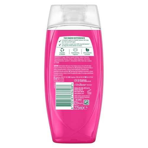 Radox Feel Radiant Mood Boosting Shower Gel thumbnail 2