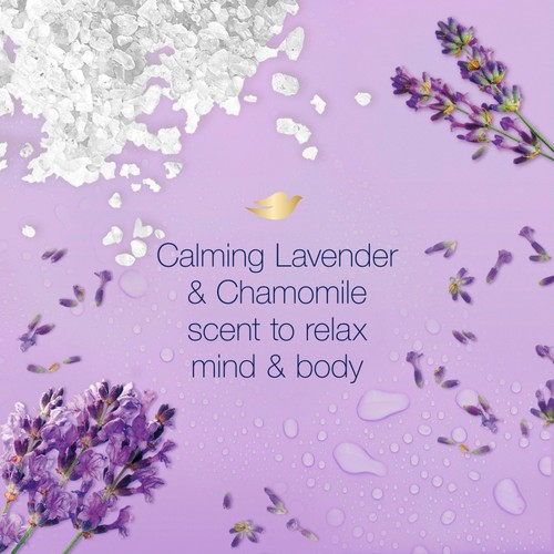 Dove Bubble Bath Soak Relaxing Care Lavender & Chamomile thumbnail 4