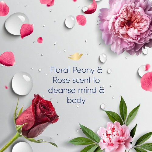 Dove Bubble Bath Soak Renewing Care Peony & Rose thumbnail 4