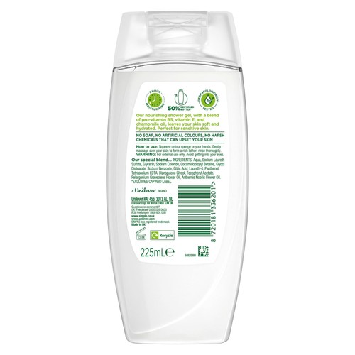 Simple Nourishing Shower Cream thumbnail 6