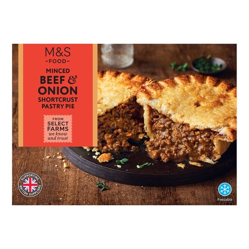 M&S Minced Beef & Onion Shortcrust Pastry Pie